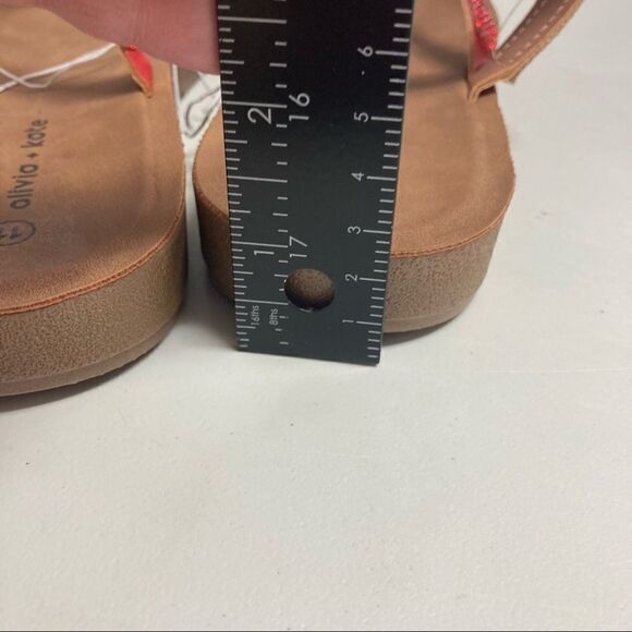 OLIVIA + KATE Women’s Sandals,Size 11,Style Hansel 64L, Red,‎ New WithoutTags - Picture 3 of 10